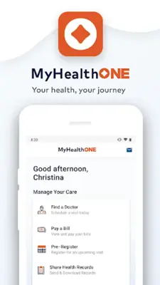 MyHealthONE android App screenshot 11