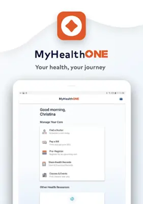 MyHealthONE android App screenshot 7